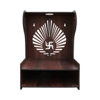 Beautiful Classic Wall-Mounted Pooja Mandir for Home Decor