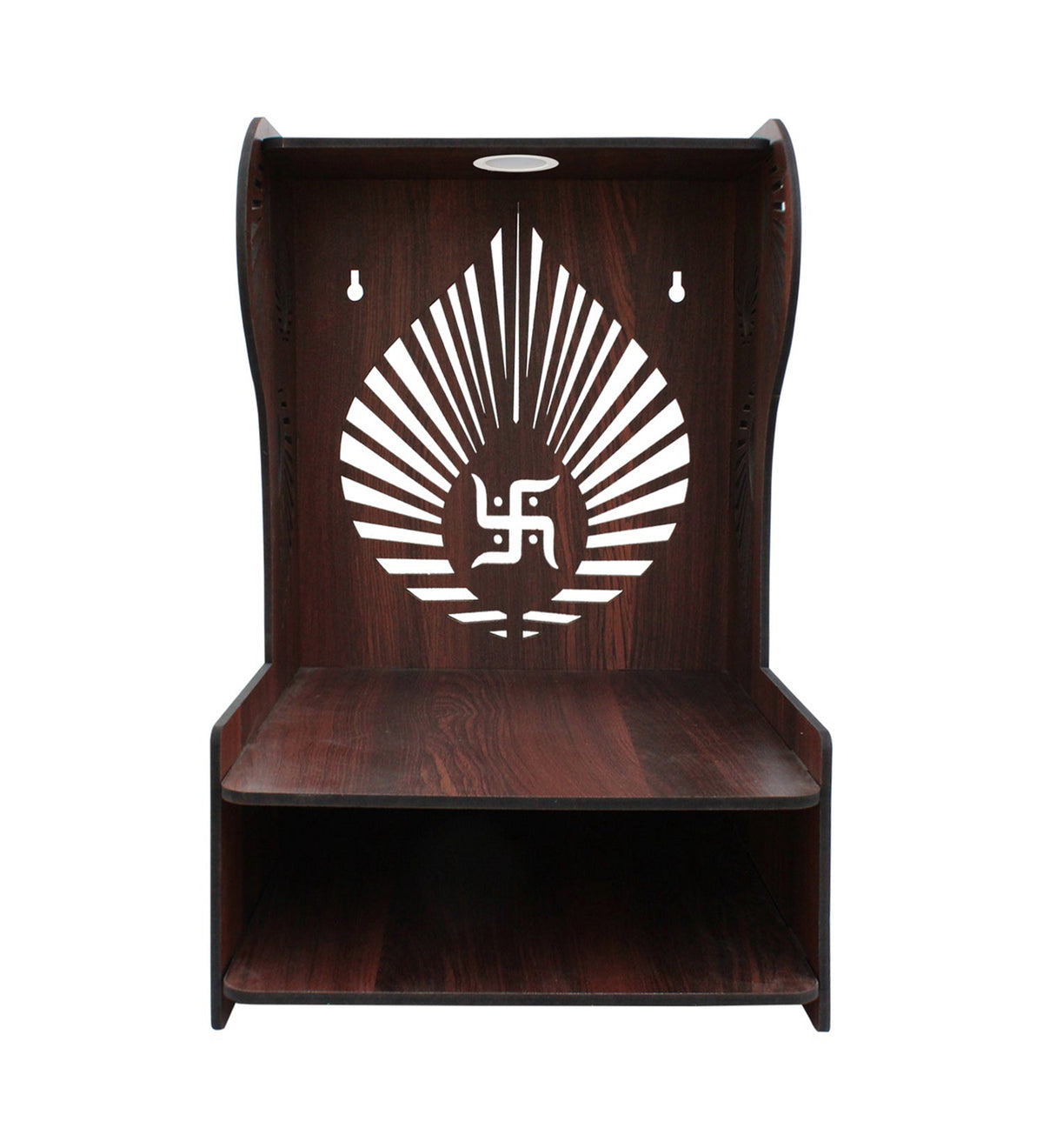 Beautiful Classic Wall-Mounted Pooja Mandir for Home Decor