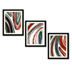 Abstract Art Texture Wall Frame Set of Three