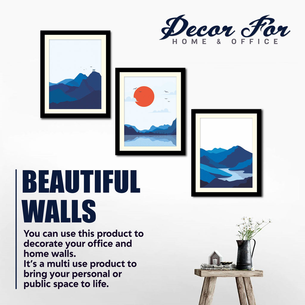 Beautiful Wall Frame Set of Three