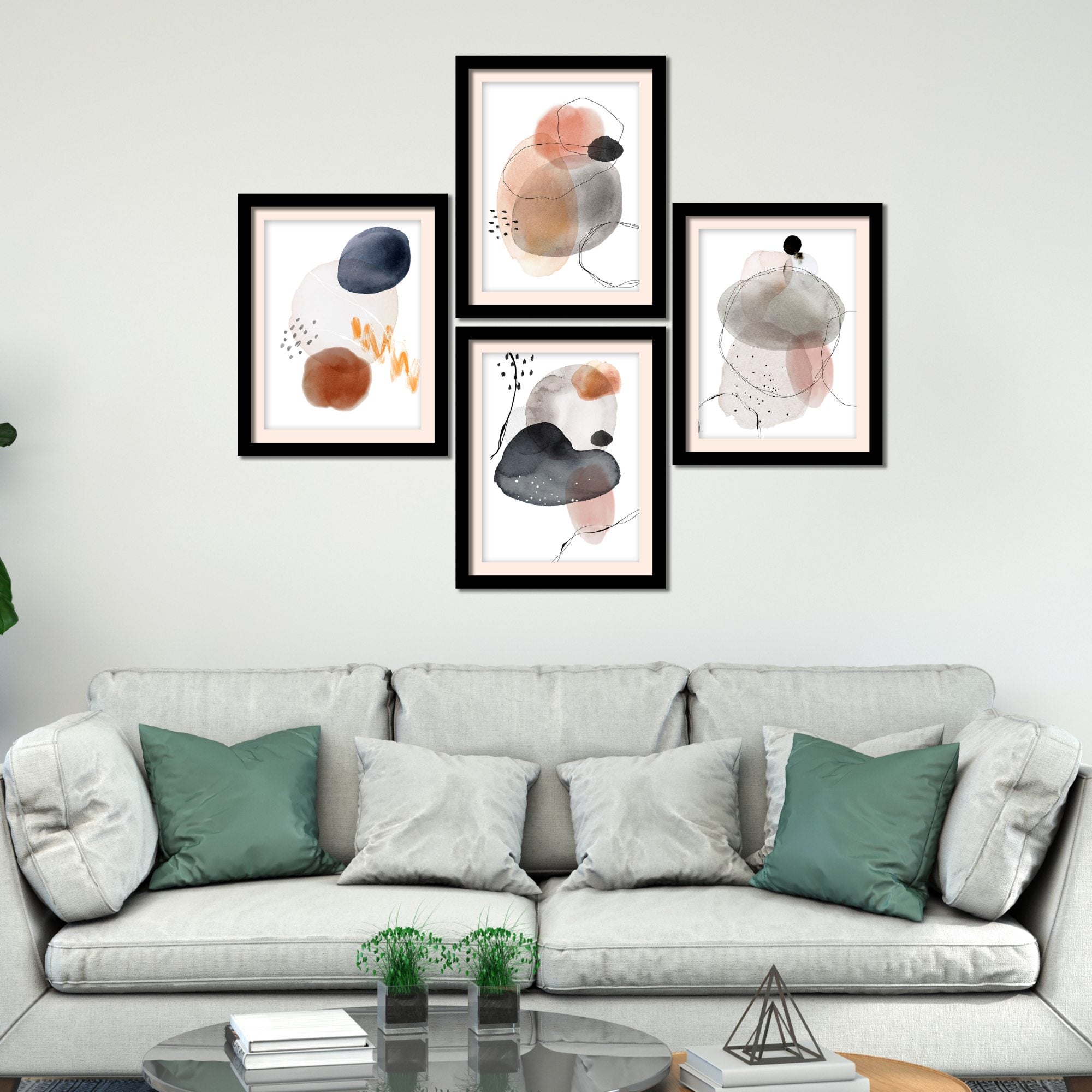 Premium Wall Frame Set of Four