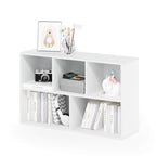 White Cube Storage Bookcase 6 Compartment Open Display Organizer