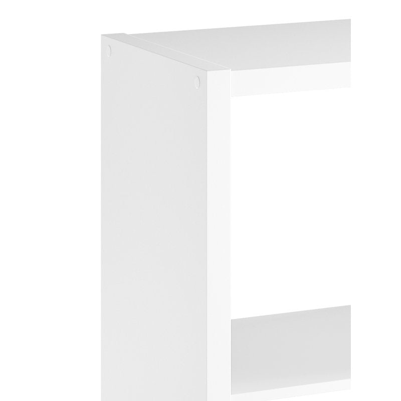 Modern White 8 Cube Storage Bookcase Organizer