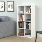 Modern White 8 Cube Storage Bookcase Organizer