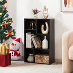 Modern Black 5 Cube Storage Bookcase Organizer