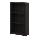 Modern Black 3 Tier Open Storage Bookcase