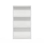 Modern White 3 Tier Open Storage Bookcase