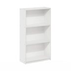 Modern White 3 Tier Open Storage Bookcase