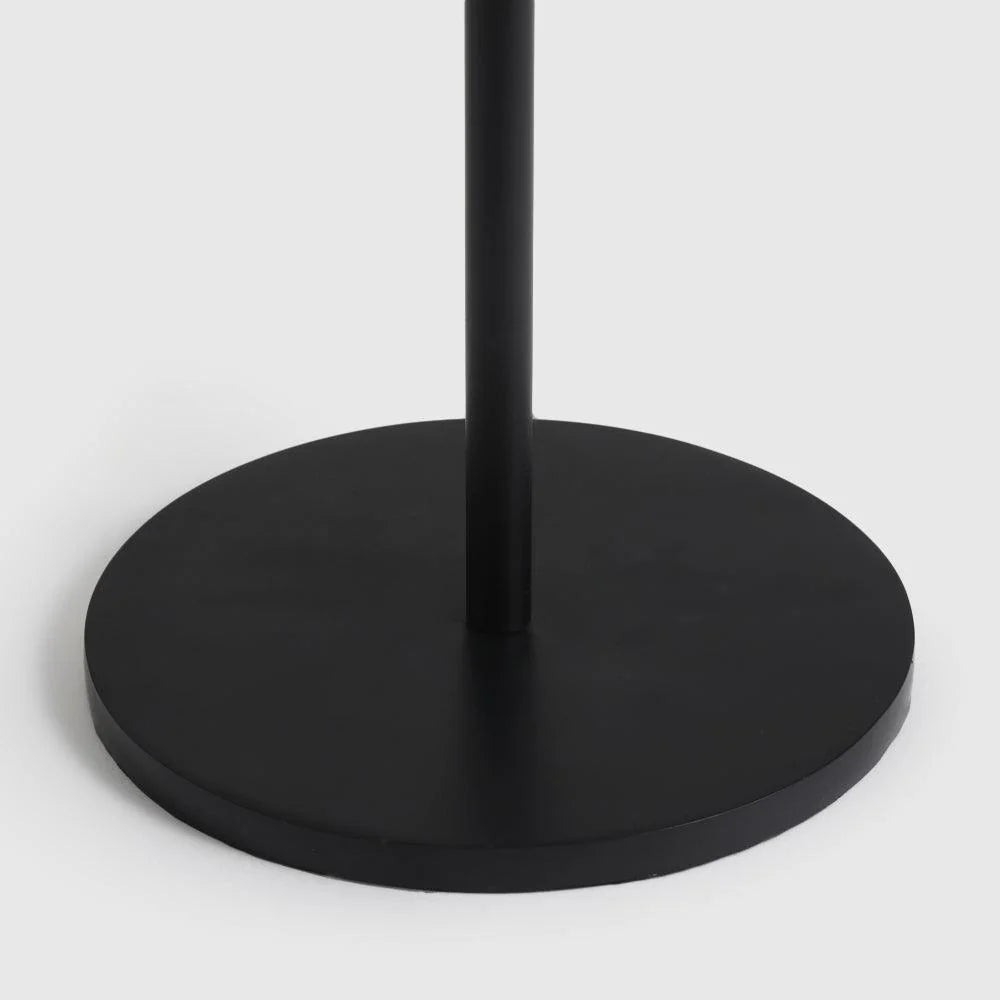 Round Marble Lounge Chair Table for Sofa or Bed