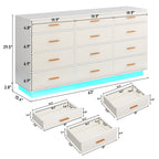 Premium Storage Book Shelf Cabinet with Elegant Finish and LED Accent Lighting