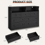 Premium Dark Finish Book Shelf Cabinet with Display Shelf and Drawer Storage