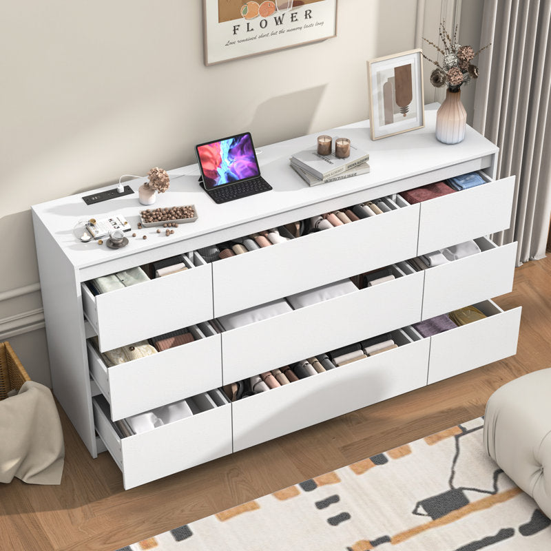 Premium Storage Chest with Multiple Drawers for Modern Home Organization