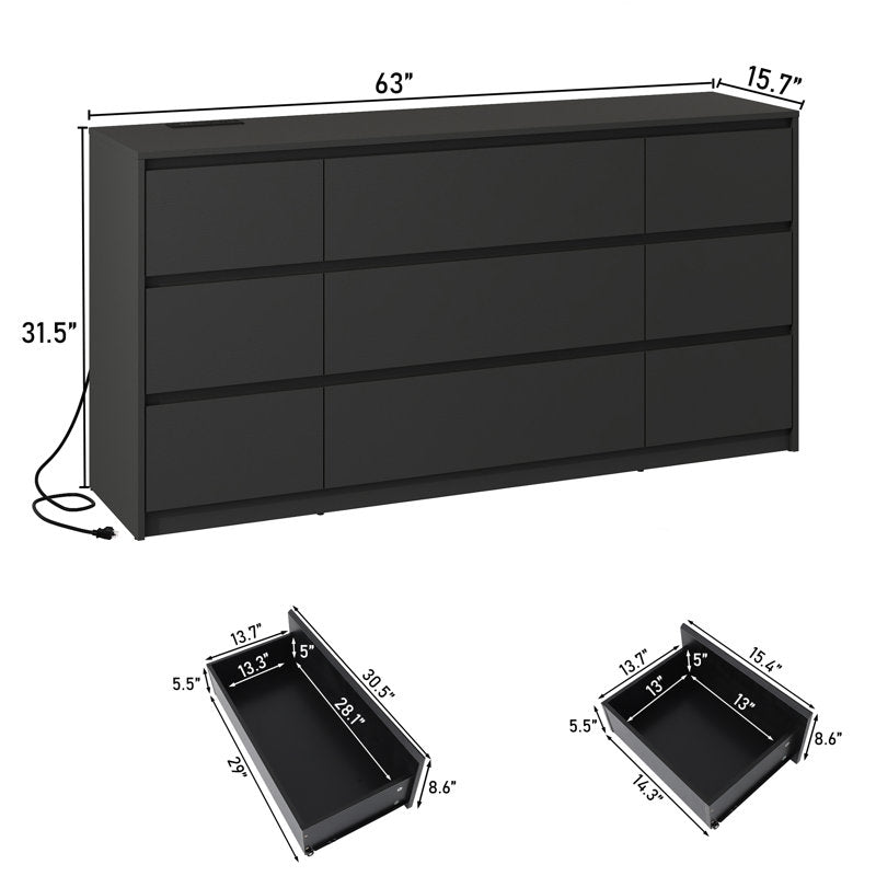 Premium Storage Chest with Multiple Drawers for Modern Home Organization