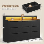 Contemporary White Drawer Dresser with Illuminated Shelf and Vanity Storage