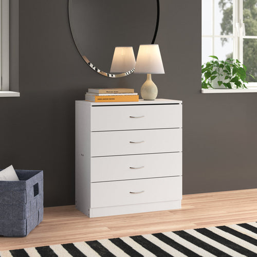 Elegant Blush Pink Drawer Cabinet with Spacious Storage and Modern Style