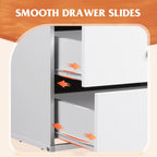 Modern 4-Drawer Storage Dresser with Minimalist Design and Clean Lines