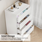 Minimalist White Chest of Drawers – Stylish Storage Cabinet for Modern Homes