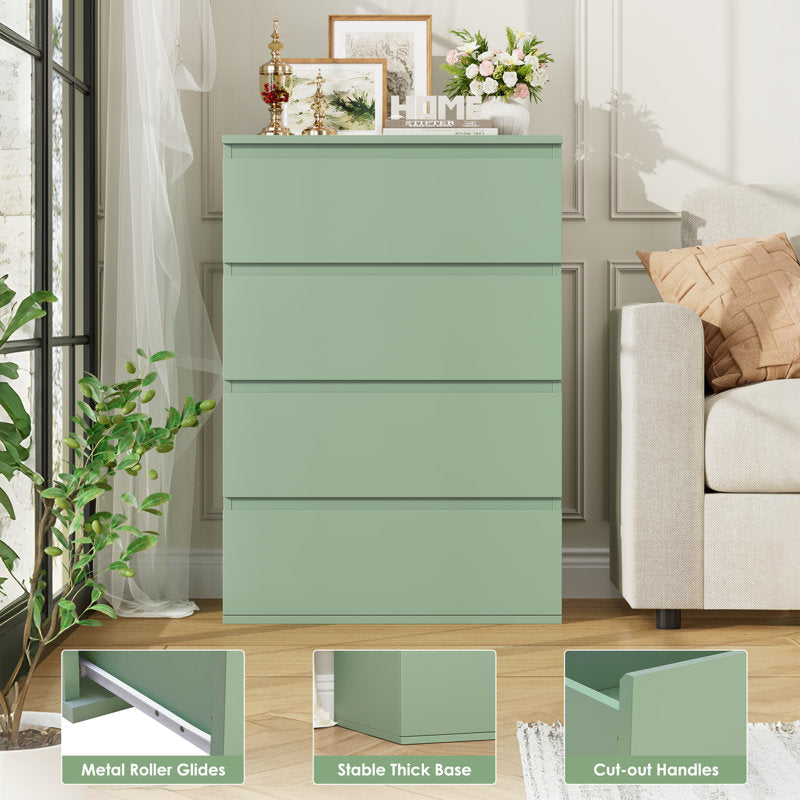 Compact Modern Dresser – Space-Saving Drawer Organizer with Large Storage Capacity