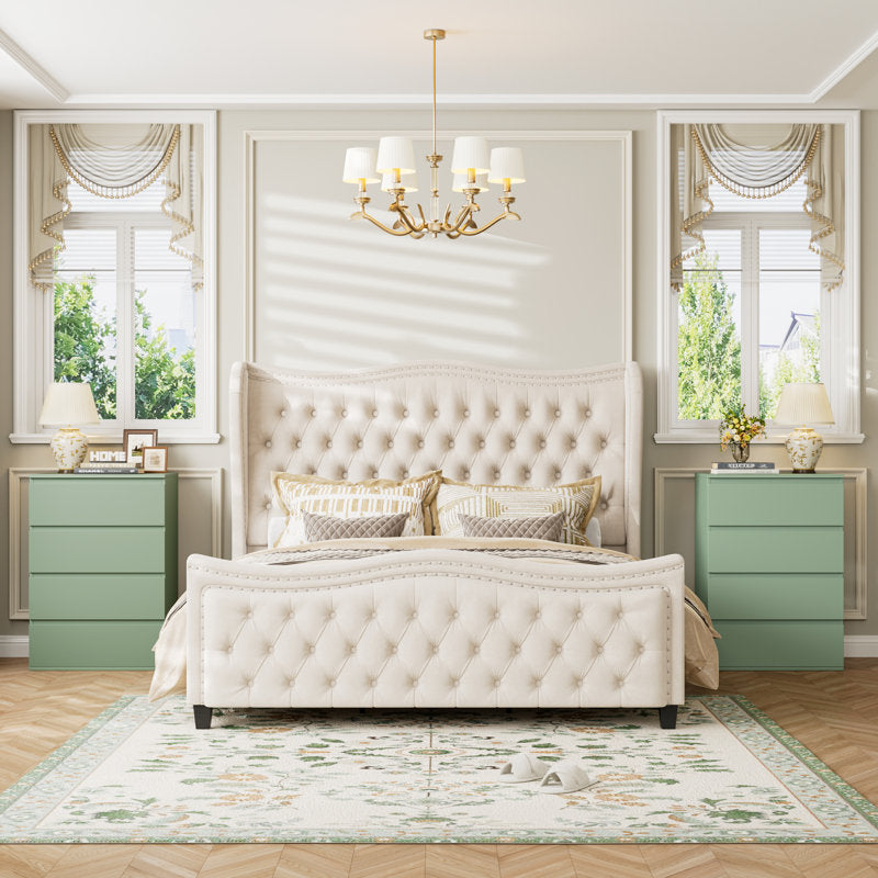 Compact Modern Dresser – Space-Saving Drawer Organizer with Large Storage Capacity