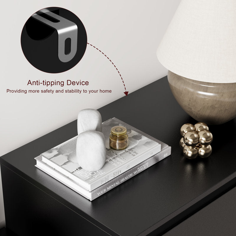 Compact Modern Dresser – Space-Saving Drawer Organizer with Large Storage Capacity