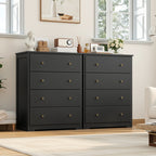 Minimalist Drawer Chest with Deep Storage and Smooth Finish for Home Organization