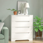 Modern 4-Drawer Dresser with Sleek Handle-Free Design