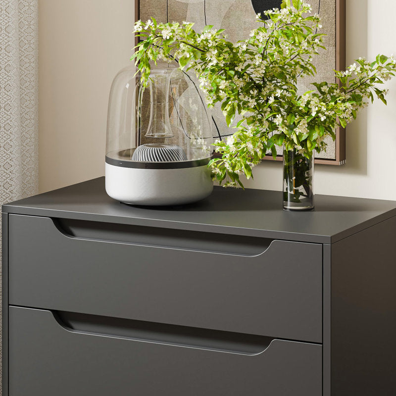 Modern 4-Drawer Dresser with Sleek Handle-Free Design