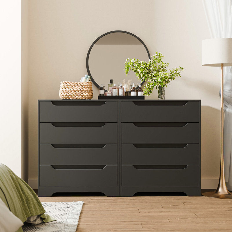 Modern 4-Drawer Dresser with Sleek Handle-Free Design