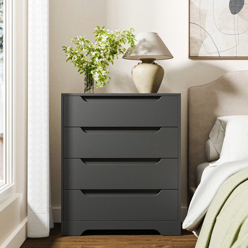 Modern 4-Drawer Dresser with Sleek Handle-Free Design