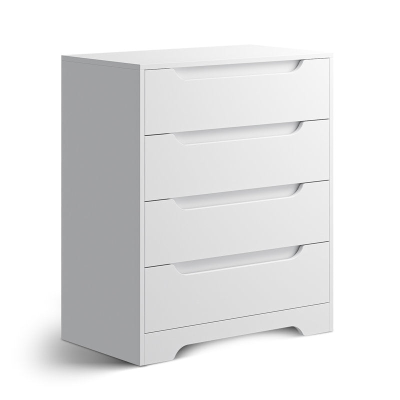 Modern 4-Drawer Dresser with Sleek Handle-Free Design
