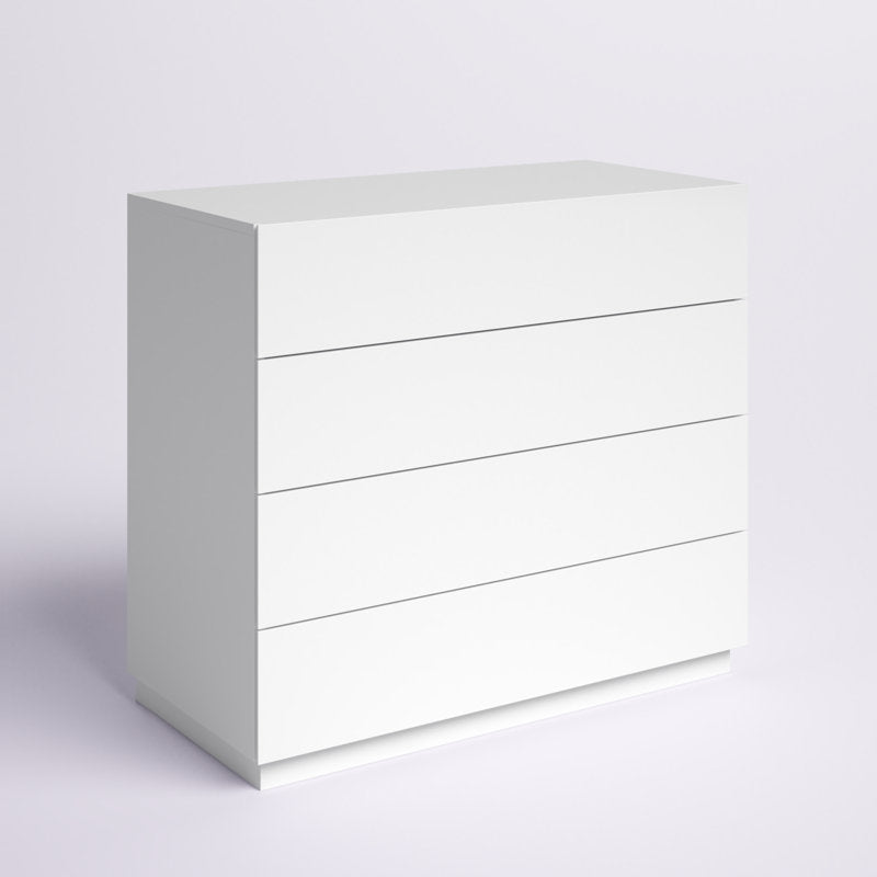 Elegant Storage Console with 4 Drawers