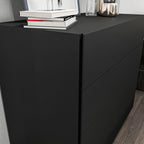 Elegant Storage Console with 4 Drawers
