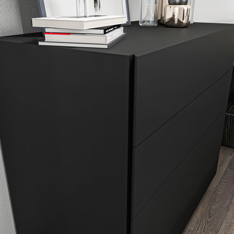 Elegant Storage Console with 4 Drawers