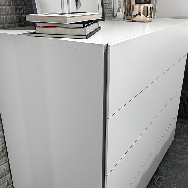 Elegant Storage Console with 4 Drawers