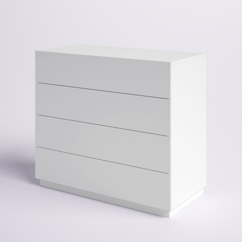 Elegant Storage Console with 4 Drawers