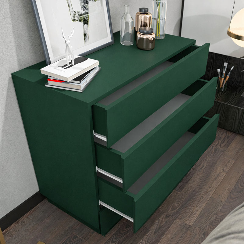 Elegant Storage Console with 4 Drawers