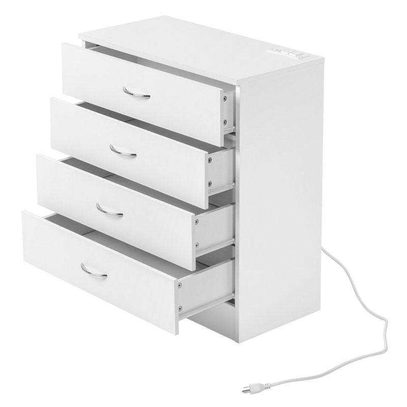Multi-Functional Dresser with USB Charging Station – Bedroom Organizer