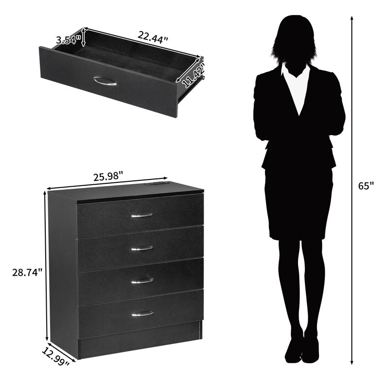 Multi-Functional Dresser with USB Charging Station – Bedroom Organizer