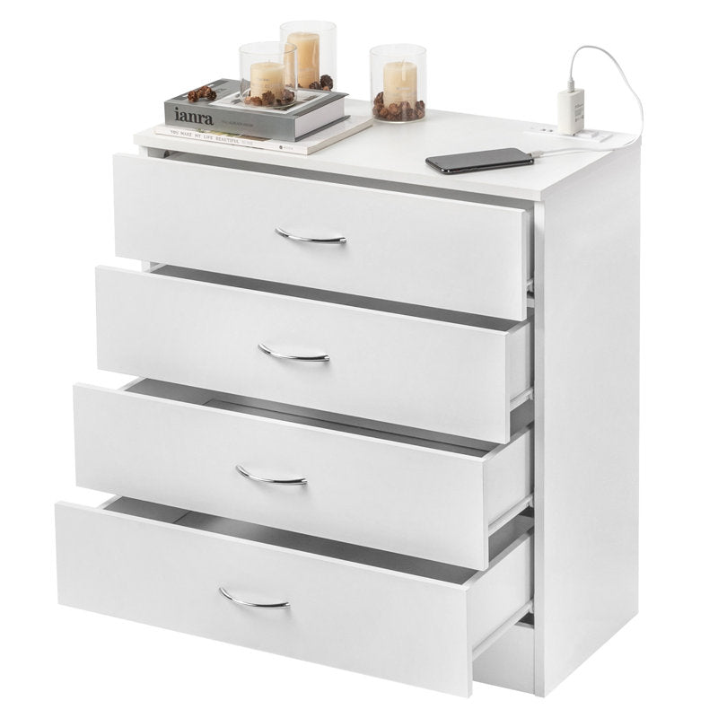 Multi-Functional Dresser with USB Charging Station – Bedroom Organizer