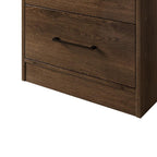 Minimalist 4 Drawer Dresser, Space-Saving Storage Organizer for Bedroom or Living Room