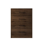 Minimalist 4 Drawer Dresser, Space-Saving Storage Organizer for Bedroom or Living Room