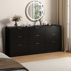 Minimalist Bedroom Dresser with Spacious Drawers and Clean Lines