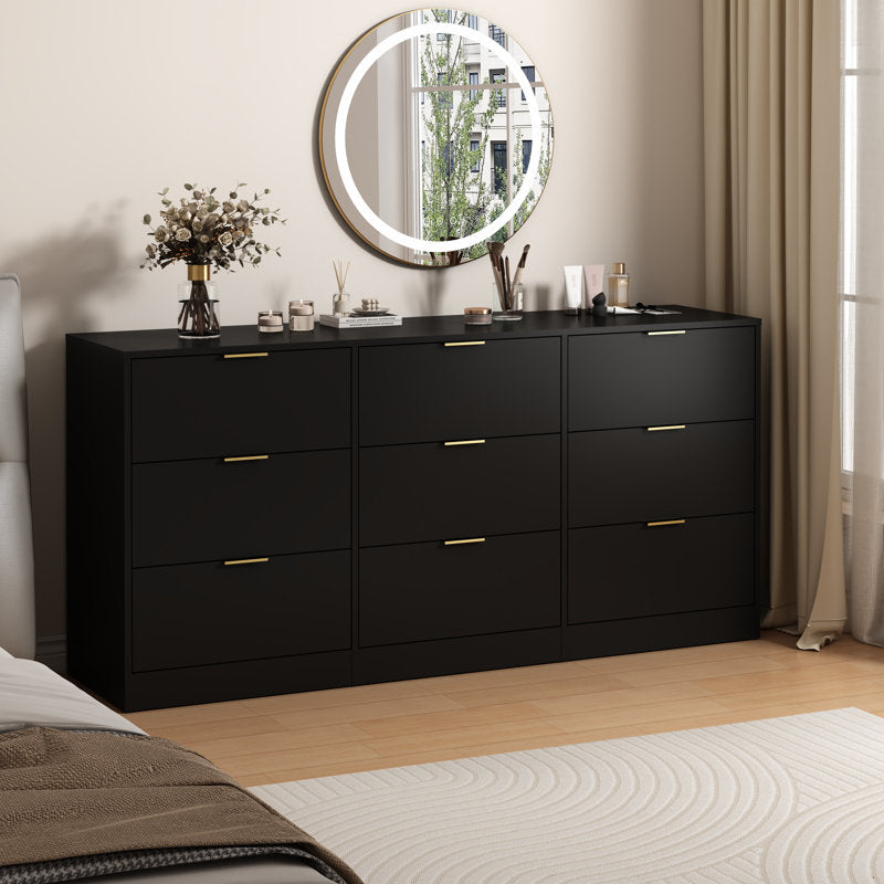 Minimalist Bedroom Dresser with Spacious Drawers and Clean Lines