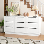Elegant Bedroom Dresser with Handleless Modern Style