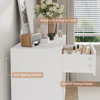 Contemporary Storage Dresser with Clean Lines and Wide Drawers