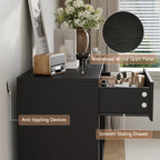 Contemporary Storage Dresser with Clean Lines and Wide Drawers