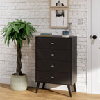 Elegent Storage Cabinet with Mid-Century Style Legs
