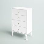 Elegent Storage Cabinet with Mid-Century Style Legs