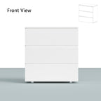 Modern 3-Drawer Dresser with Handle-Free Minimalist Design