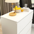 Modern 3-Drawer Dresser with Handle-Free Minimalist Design